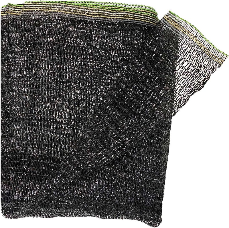 Cool Area 55% 6x8ft Sunblock Shade Cloth Cover Mesh UV Resistant Net for Garden Flower Plant Greenhouse, Black - Image 1